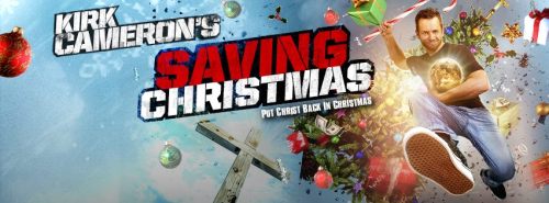 saving christmas banner